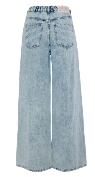 Lexa geniş paça kot pantolon