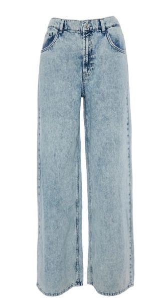 Lexa geniş paça kot pantolon