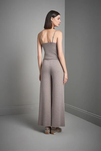 BOL PAÇA VİZON TRİKO PANTOLON