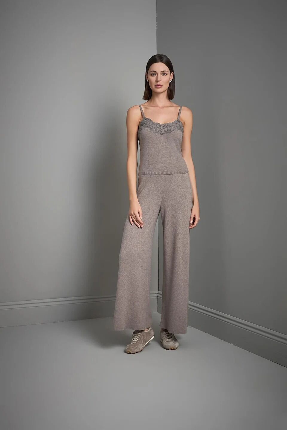 BOL PAÇA VİZON TRİKO PANTOLON