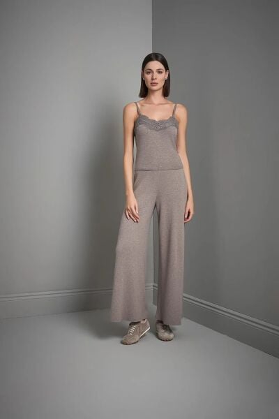 BOL PAÇA VİZON TRİKO PANTOLON