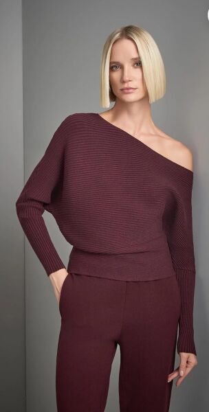 YARASA KOL RİBLİ  TRİKO KAZAK