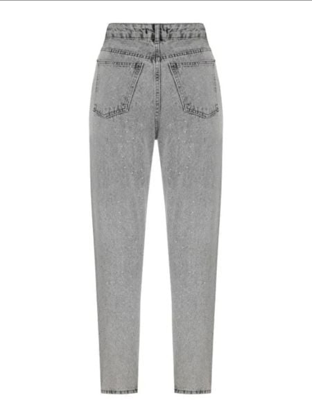 Yüksek Bel Jean Pantolon