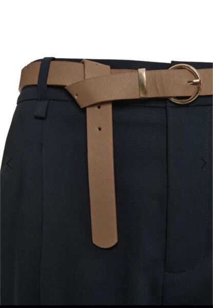 Kemerli bol paça pantolon