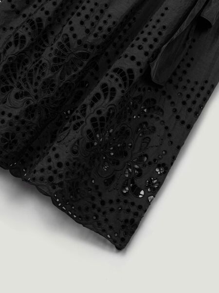 KUŞAK BAĞLAMA DETAYLI MİDİ ELBİSE