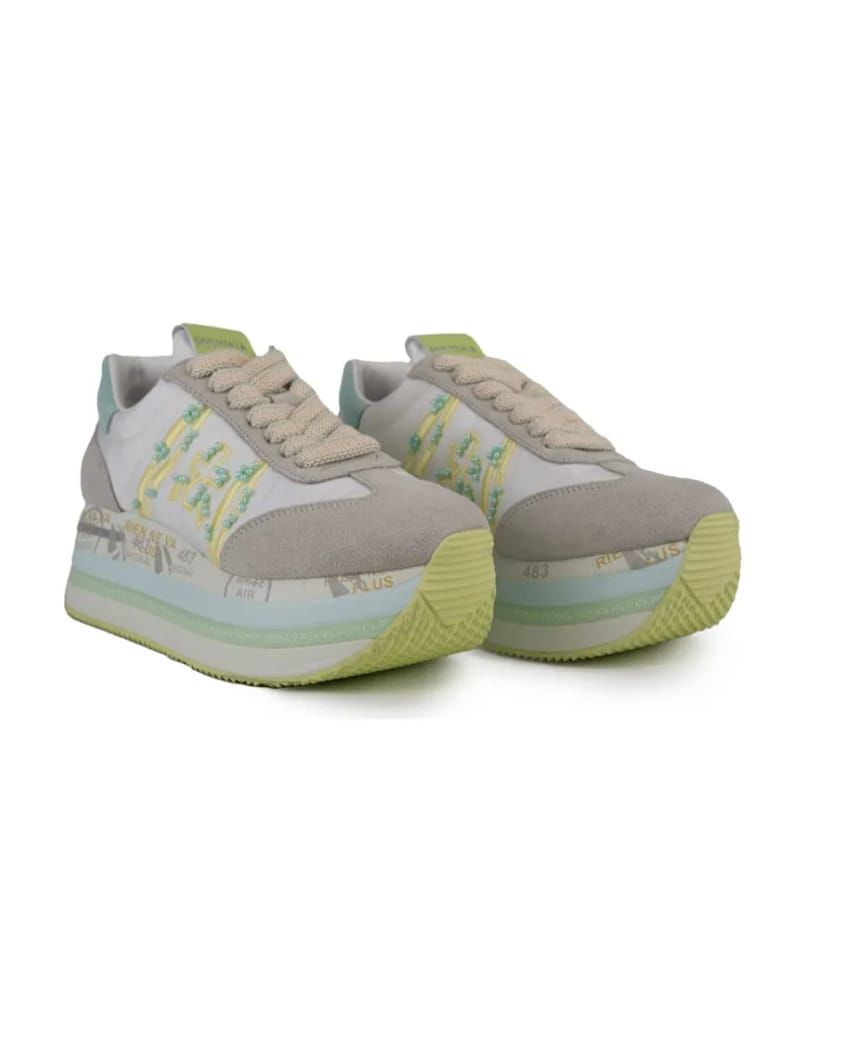 Beth Sarı Yeşil Kadın Sneaker