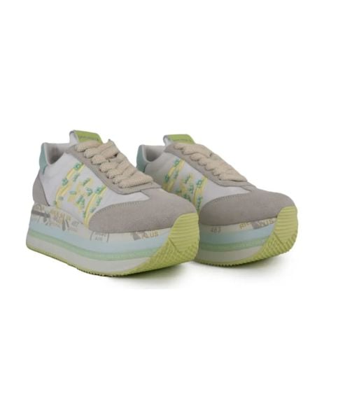 Beth Sarı Yeşil Kadın Sneaker