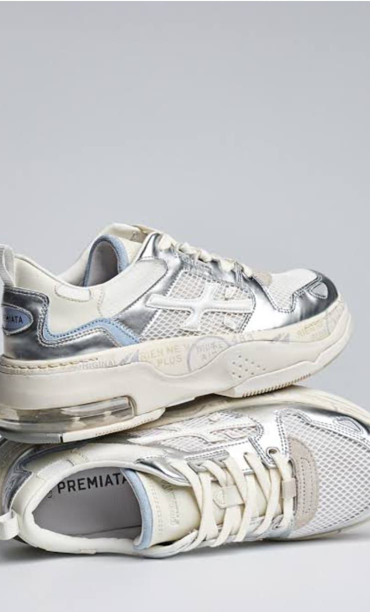 Drake 418 Gümüş  Kadın Sneaker