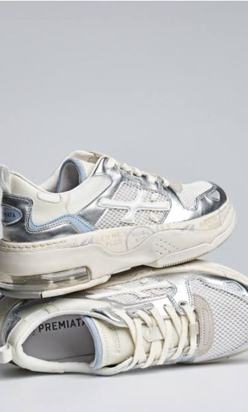 Drake 418 Gümüş  Kadın Sneaker