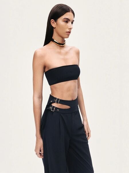 ÇİFT KEMER DETAYLI PANTOLON