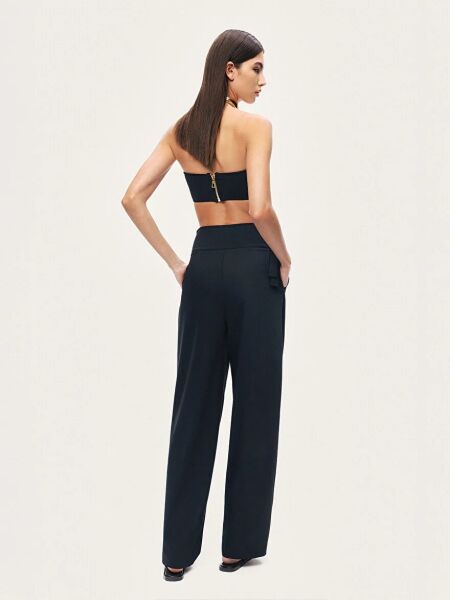 ÇİFT KEMER DETAYLI PANTOLON