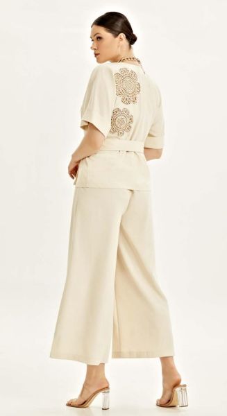 Arkası Nakışlı Kimono Ceket