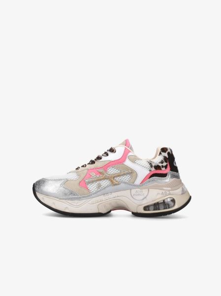 PEMBE-SİYAH KADIN SNEAKER