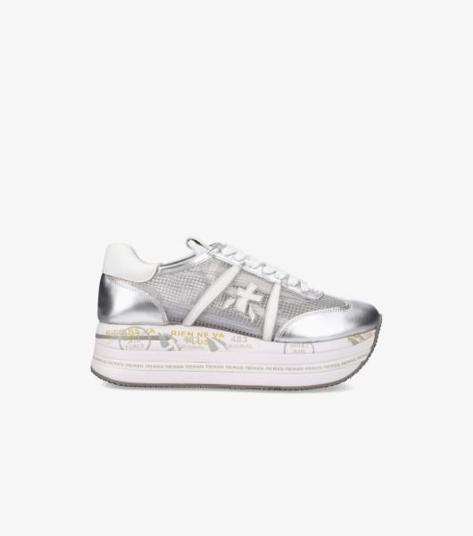 Beth Gümüş Kadın Sneaker