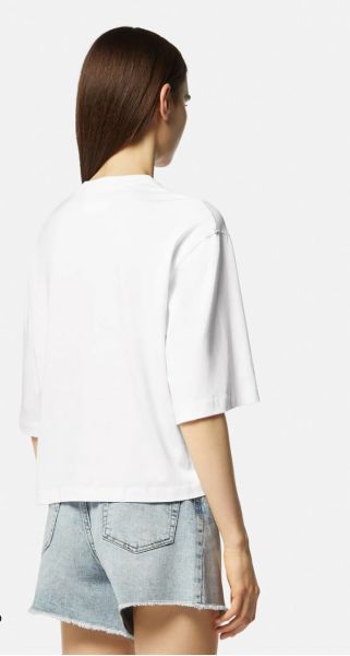 V Amblemli T-shirt