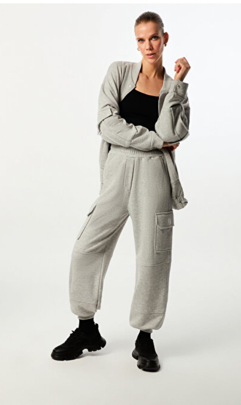 Yüksek Bel Jogging Pantolon