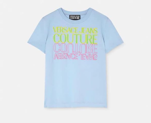Baş Aşağı Logolu T-shirt