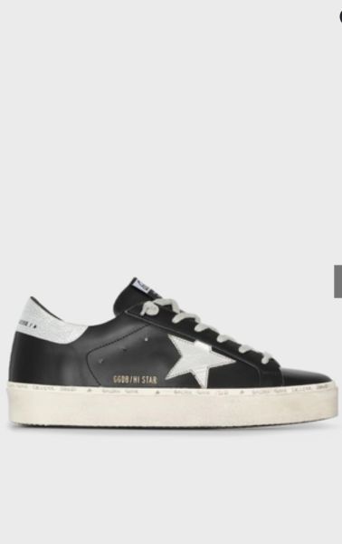 GOLDEN GOOSE SNEAKER GÜMÜŞ-SİYAH
