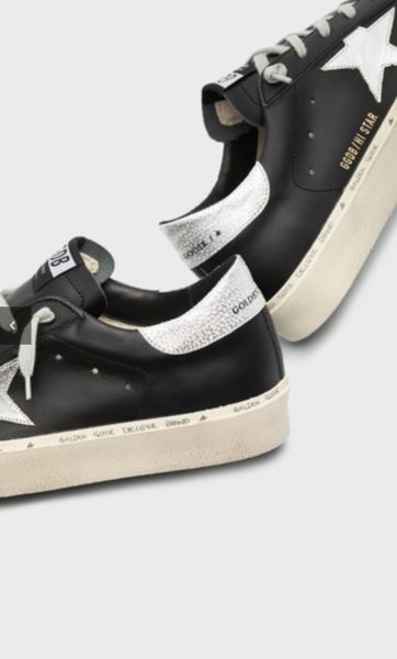GOLDEN GOOSE SNEAKER GÜMÜŞ-SİYAH