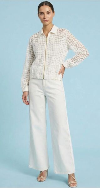 YANDAN CEPLİ GENİŞ PAÇA JEAN PANTOLON