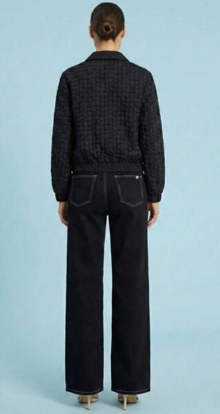 YANDAN CEPLİ GENİŞ PAÇA JEAN PANTOLON