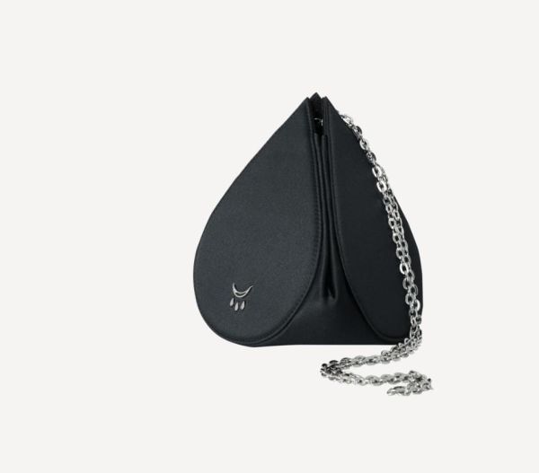 Minori-Midnight Black Satin