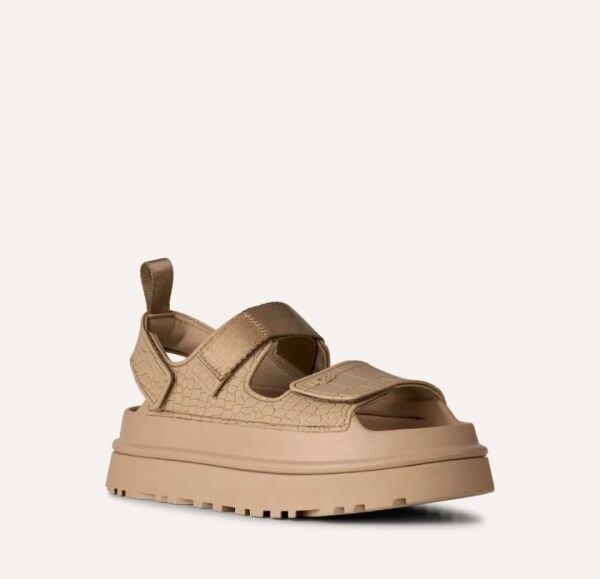 UGG GOLDENGLOW KABARTMALI TOPUKSUZ SANDALETLER