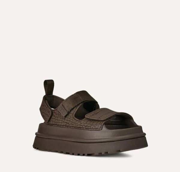 UGG GOLDENGLOW KABARTMALI TOPUKSUZ SANDALETLER