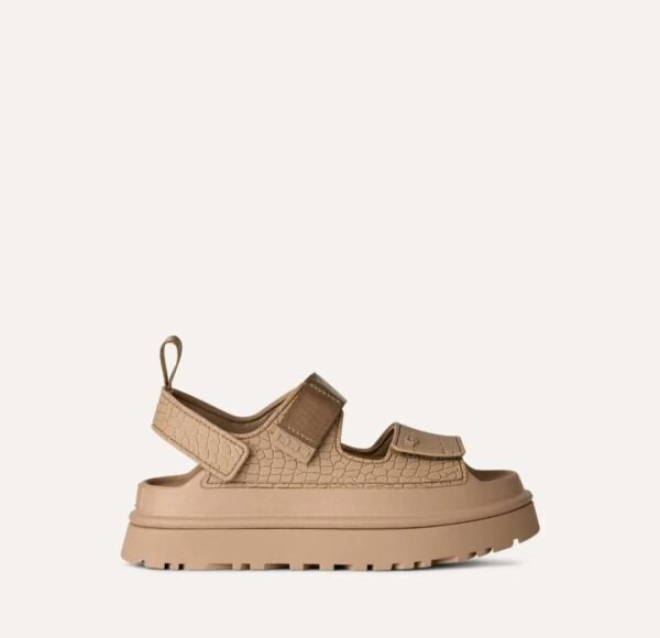 UGG GOLDENGLOW KABARTMALI TOPUKSUZ SANDALETLER