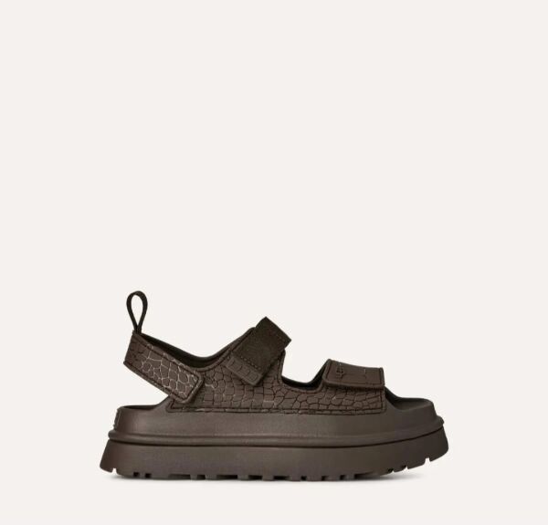 UGG GOLDENGLOW KABARTMALI TOPUKSUZ SANDALETLER