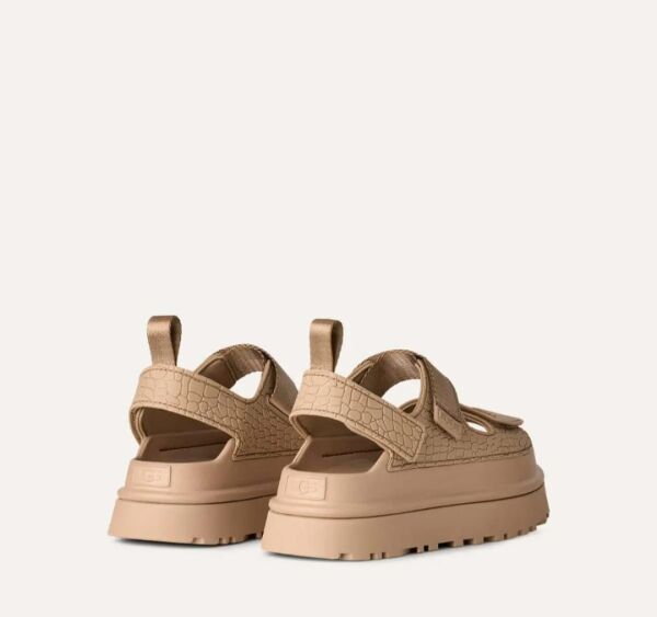UGG GOLDENGLOW KABARTMALI TOPUKSUZ SANDALETLER