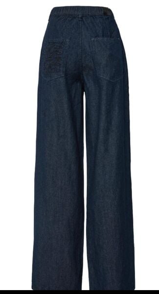 Lexa geniş paçalı kot pantolon