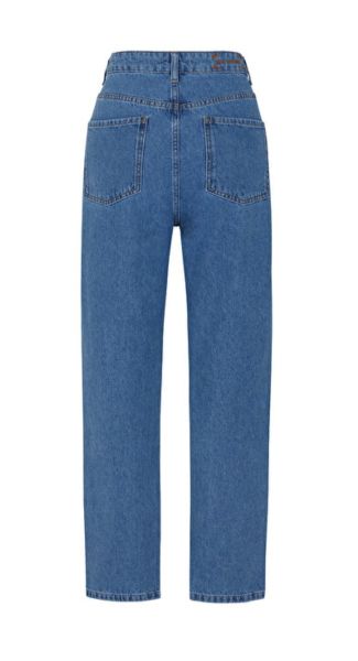 Yüksek Bel Mom Jean Pantolon