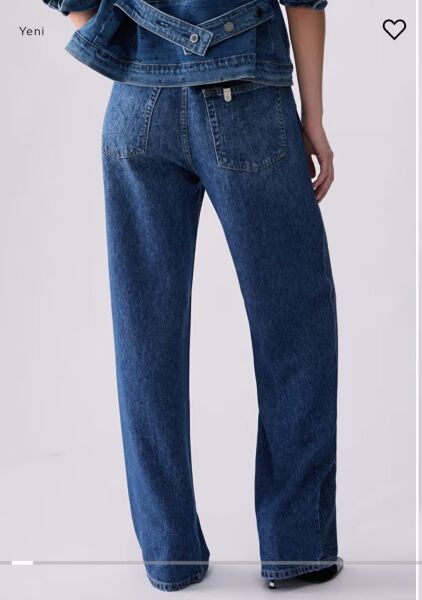 TAŞLI DÜZ KESİM JEAN