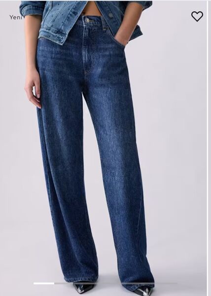 TAŞLI DÜZ KESİM JEAN