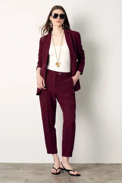 TEK DÜĞMELİ BLAZER CEKET