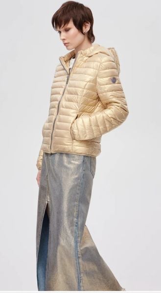 Puffer Metalik Ceket