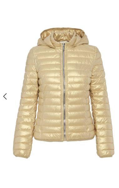 Puffer Metalik Ceket