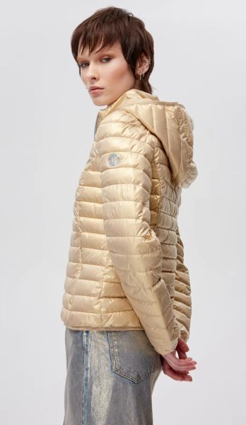 Puffer Metalik Ceket