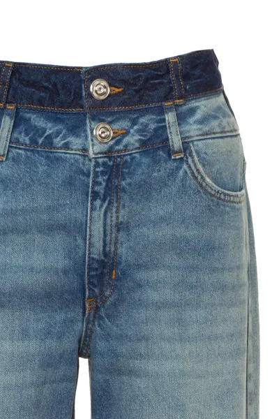 GENİŞ PAÇA JEANS PANTOLON-MAVİ