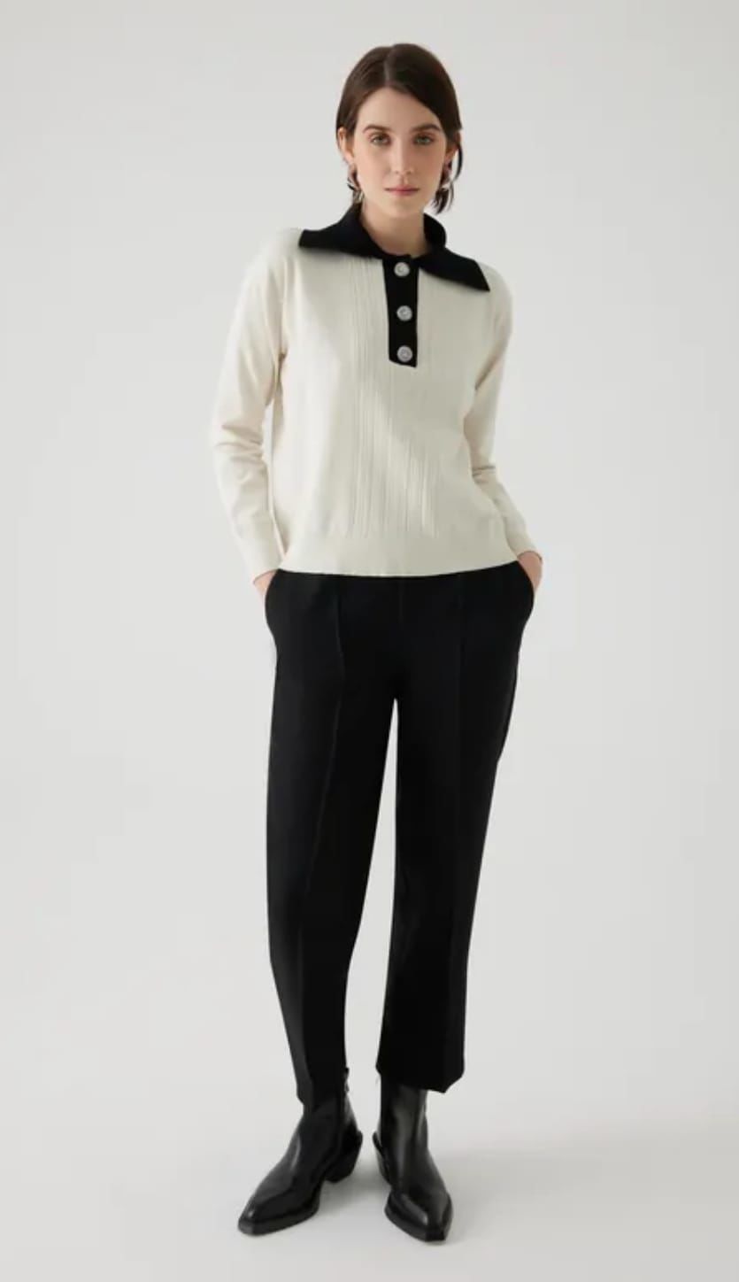 Rahat Kalıp Düz Geniş Pantolon