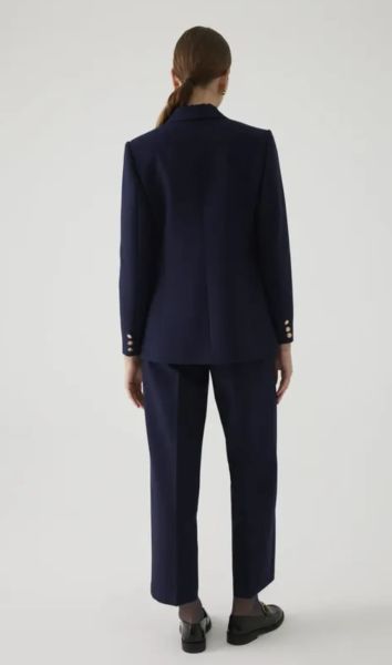 Kruvaze Rahat Kesim Blazer Ceket