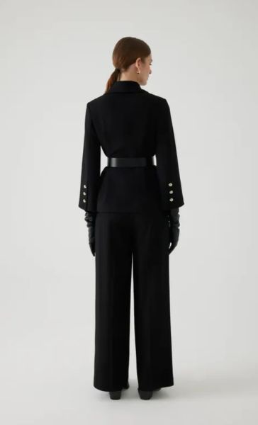 Kemer Detaylı Geniş Cepli Regular Ceket