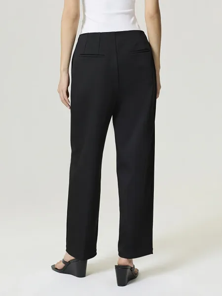 PENS DETAYLI PANTOLON-SİYAH