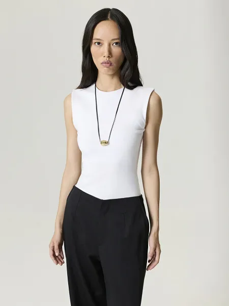 PENS DETAYLI PANTOLON-SİYAH