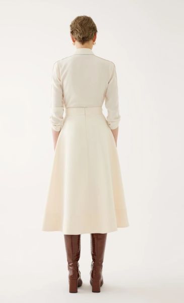 Pens Detaylı Midi Etek