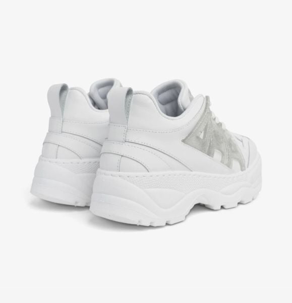 Eye Star Logolu Gümüş Sim Detaylı Sneaker