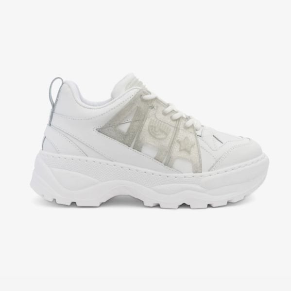 Eye Star Logolu Gümüş Sim Detaylı Sneaker