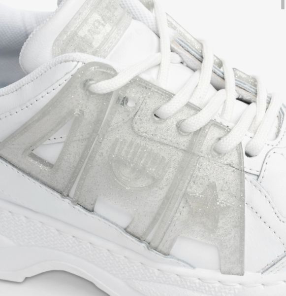 Eye Star Logolu Gümüş Sim Detaylı Sneaker
