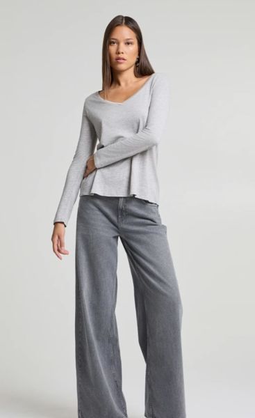 Basıc Uzun Kollu Bluz